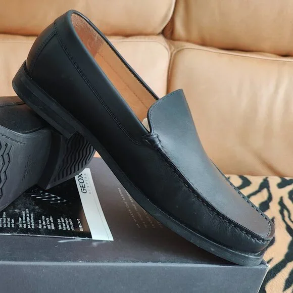 Geox- Brand New Slip On Leather Shoes made in Italy - Picture 2 of 4